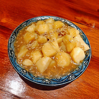 じゃがいものそぼろ煮